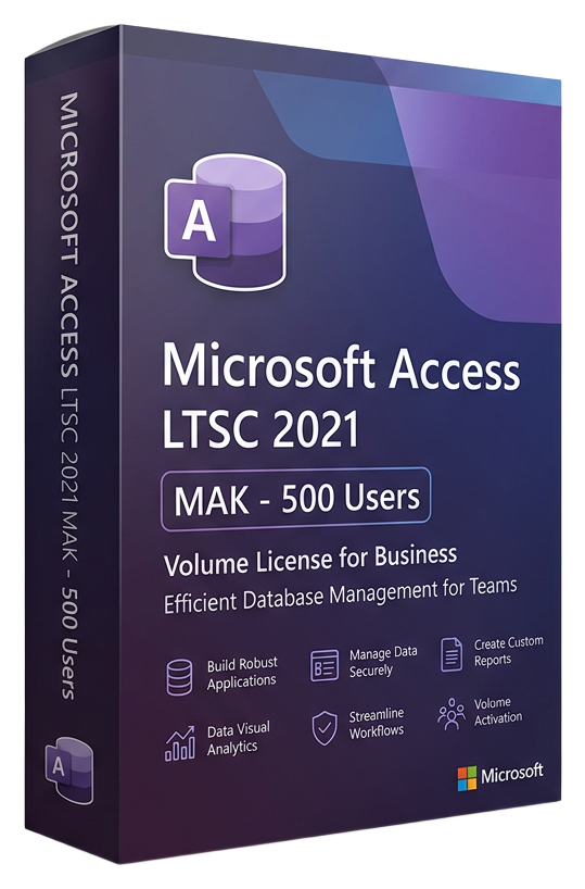 Microsoft Access LTSC 2021 MAK - 500 Users